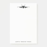FA-18C Hornet personalisieren Post-It Note Pad