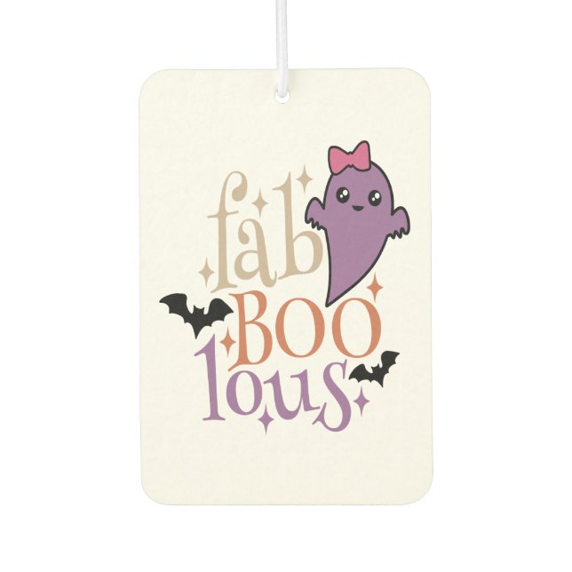 Fa BOO Lous Fa BOO Lous Halloween Ghost Autolufterfrischer (Vorderseite)