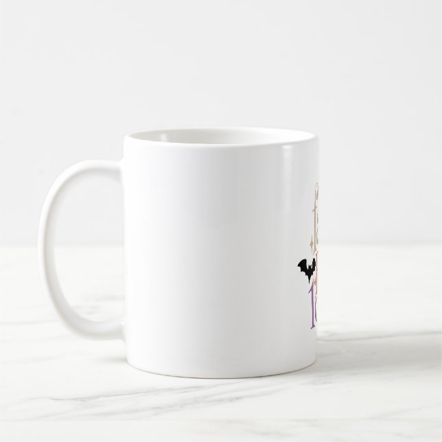 Fa BOO Lous Fa BOO Lous Halloween Ghost Kaffeetasse (Links)