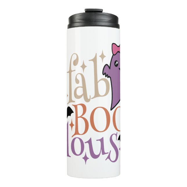 Fa BOO Lous Fa BOO Lous Halloween Ghost Thermosbecher (Vorderseite)