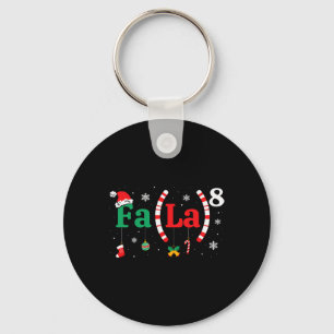 Fa (la)8 Funny Christmas Santa Fa La Math Lehrer Schlüsselanhänger