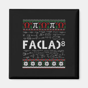 Fa (la)8 Lustiges Weihnachten Santa Fa La Matheleh Magnet