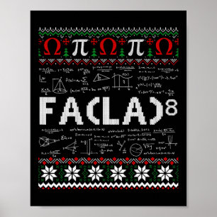 Fa (la)8 Lustiges Weihnachten Santa Fa La Matheleh Poster