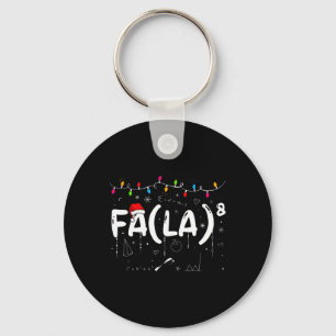 Fa (la)8 Lustiges Weihnachten Santa Fa La Matheleh Schlüsselanhänger