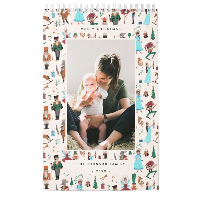 Fa La Christmas Nutcracker Ballet Dancer Foto Kalender (Titelbild)