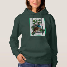 Fa-La-La Christmas Quail Sweatshirt