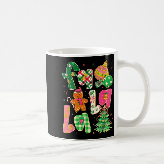 Fa La La Coquette Christmas Gingerbread Tree  Kaffeetasse (Rechts)