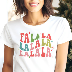 Fa La La Fun Festives Weihnachten Tri-Blend Shirt