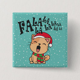 Fa La La La La La La Christmas Cat singen | Schalt Button