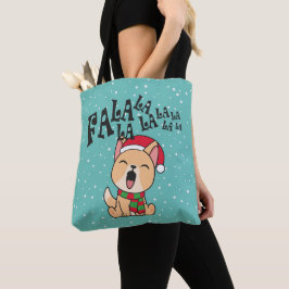 Fa La La La La La La Christmas Dog singen | Tasche