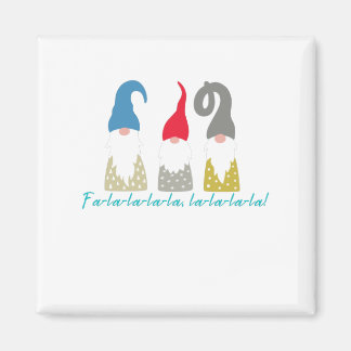 Fa-la-la-la-la-la-Weihnachten, la-la-la-la-La! Magnet