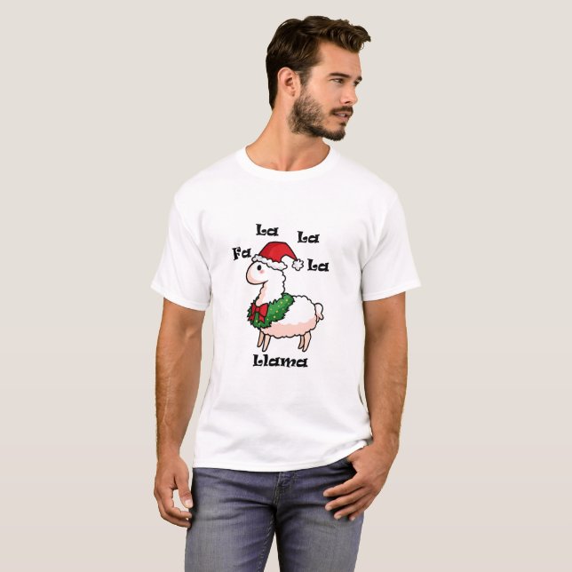 Fa-La-La-La-Lama T-Shirt (Vorne ganz)