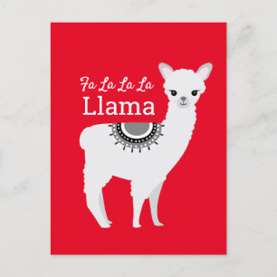 Fa la la la Llama Funny Funny Funny Weihnachten