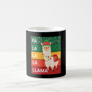FA LA LA LA LLAMA KAFFEETASSE