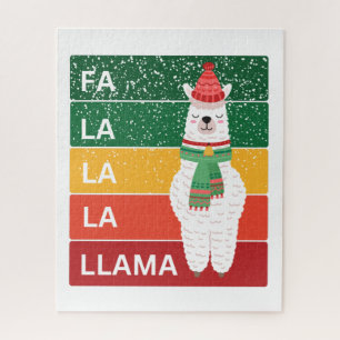 FA LA LA LA LLAMA PUZZLE