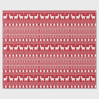 Fa-La-La Llama Christmas Wrapping Paper Geschenkpapier