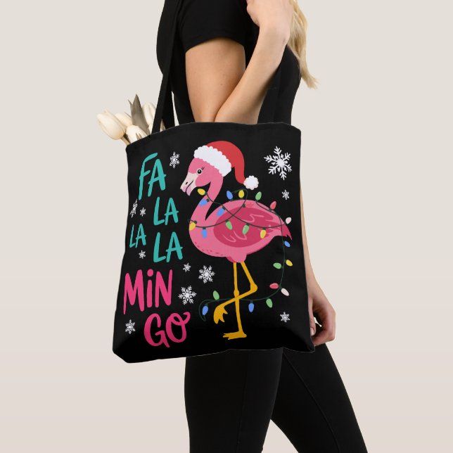 Fa La La Mingo Weihnachten Flamingo Pink Lover (Von Nahem)