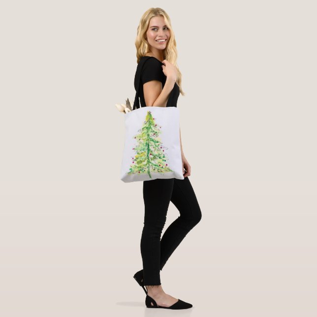 Fa La La Tree on a Tote Bag (Am Model)