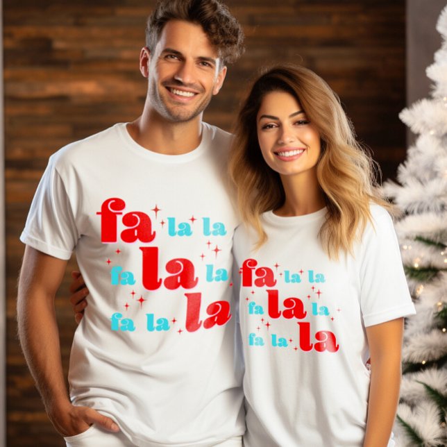 Fa La La Weihnachten T-Shirt (Von Creator hochgeladen)