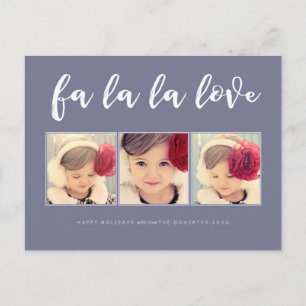 Fa La Liebe Weihnachten 3 Foto Gruß Postkarte