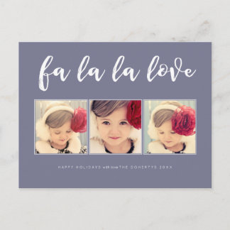 Fa La Liebe Weihnachten 3 Foto Gruß Postkarte