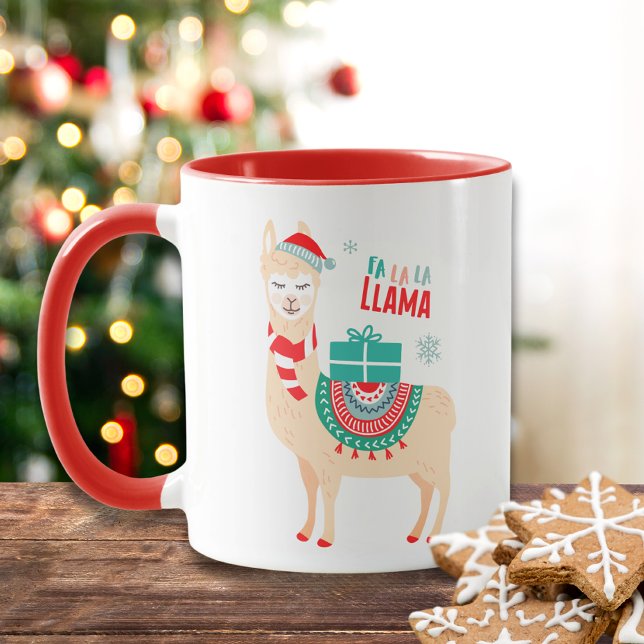 Fa La Llama | Weihnachten Tasse (Von Creator hochgeladen)