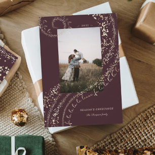 Fa La Magical Gold Weihnachtslied 1 Foto Feiertagskarte