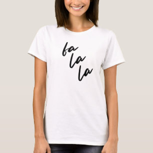 Fa La Modern Minimalistischer T - Shirt