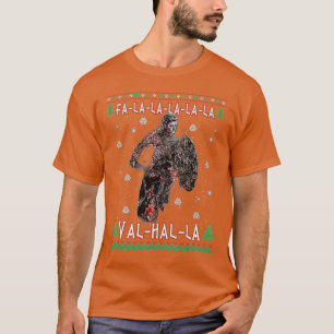 Fa La Valhalla Viking Weihnachten Ugly Sweater T-Shirt