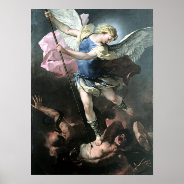 Fa Presto Saint Michael Poster (Vorne)