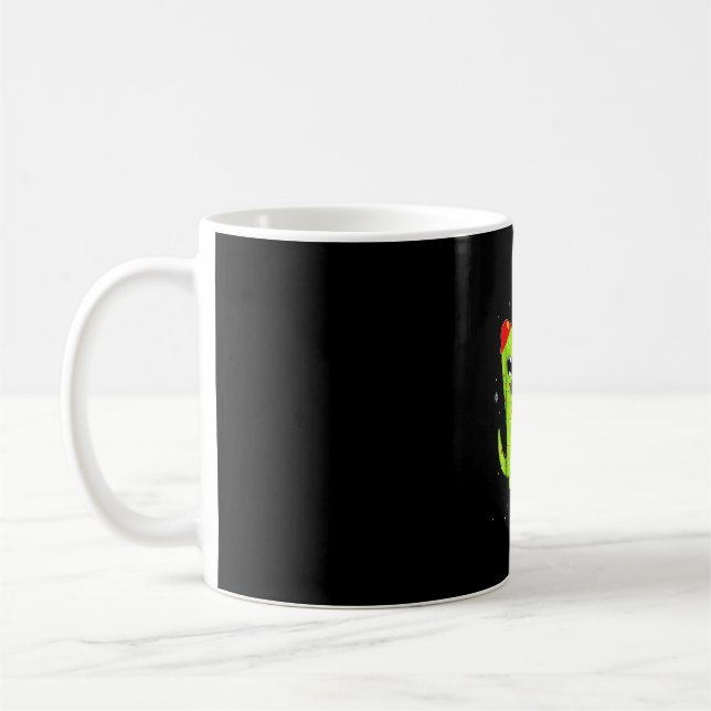 Fa Ra Raaawr T Rex Dinosaur Firefighter Christm Kaffeetasse (Links)