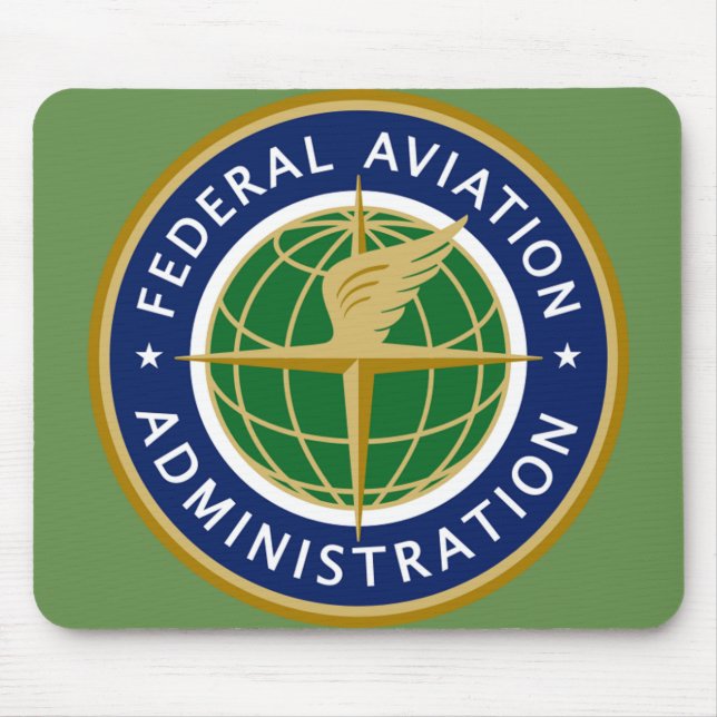 FAA bundesstaatliche Luftfahrtverwaltung Mousepad (Vorne)
