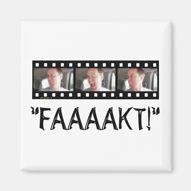 "FAAAAKT!" MAGNET (Vorne)