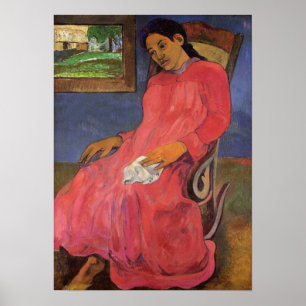 "Faaturuma (Melancholie)" - Paul Gauguin Druck Poster