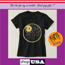 Fab 60. Geburtstag Cool Spaß Schwarz T-Shirt