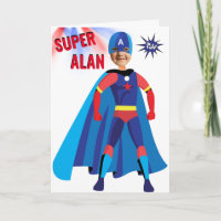 Fab Birthday Superhero USA Atemberaubend Boy Phant