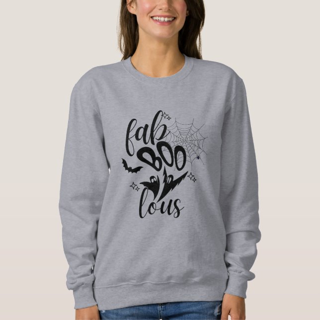 Fab-Boo-Lack Sweatshirt (Vorderseite)
