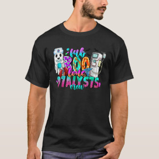 Fab Boo Lous Dialyse-Team Geister-Krankenschwester T-Shirt