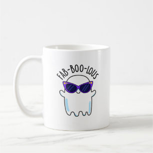 Fab-Boo-Lous Funny Ghost Pun Kaffeetasse