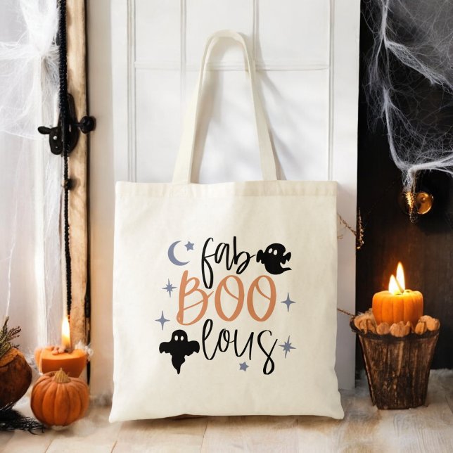fab Boo lous Funny Ghost Womens Halloween Tragetasche (Von Creator hochgeladen)
