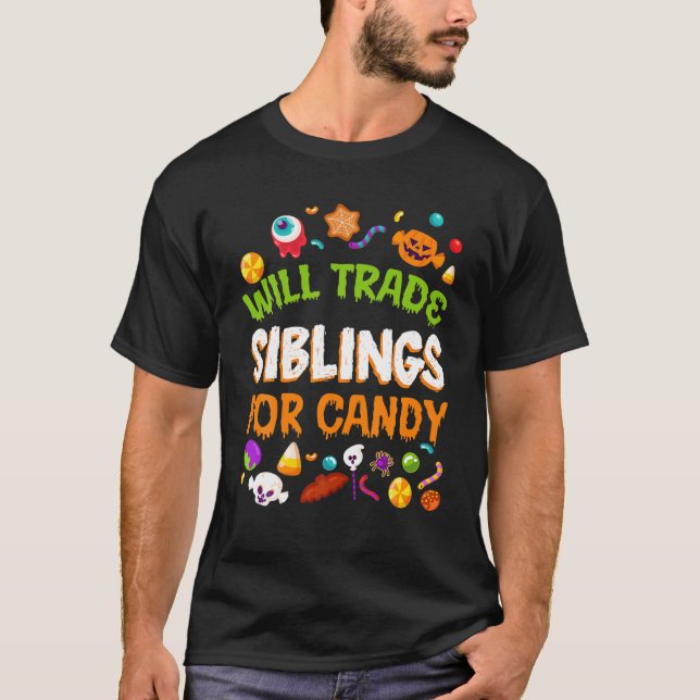 Fab Boo Lous Hairdresser Funny Boo Ghost Halloween T-Shirt (Vorderseite)