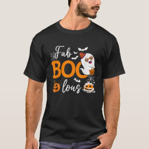 Fab Boo Lous Niedlich Ghost Halloween T-Shirt