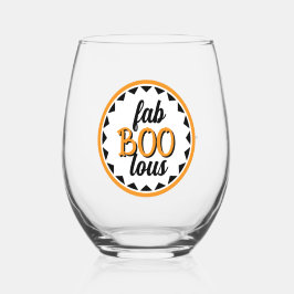 Fab Boo Lous Personalized Halloween Party Favor Weinglas Ohne Stiel