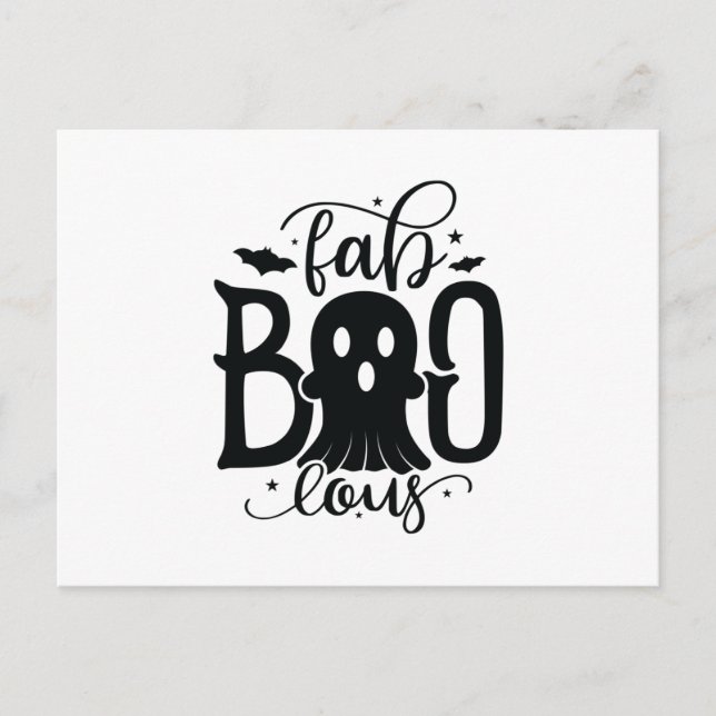 Fab Boo Lous Postkarte (Vorderseite)