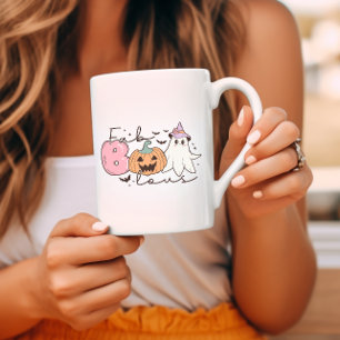 Fab-boo-lous Retro Groovy Halloween Kaffeetasse