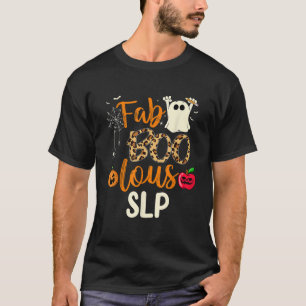 Fab Boo Lous SLP Leopard Spooky Halloween-Kostüm T-Shirt