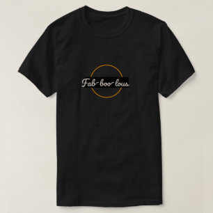 "Fab-boo-lous: Spooky und stilvoller Halloween-Spa T-Shirt