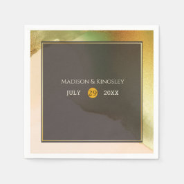 Fab Chartreuse 🤵 kühne & stilvolle Budgetheirat Serviette