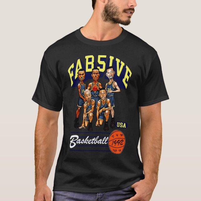 Fab Five Michigan T-Shirt (Vorderseite)