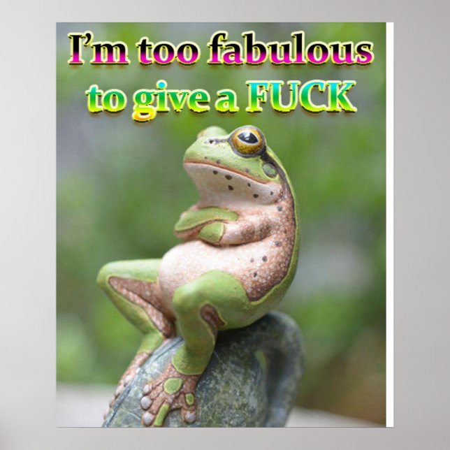 FAB FROG FREDDIE POSTER (Vorne)